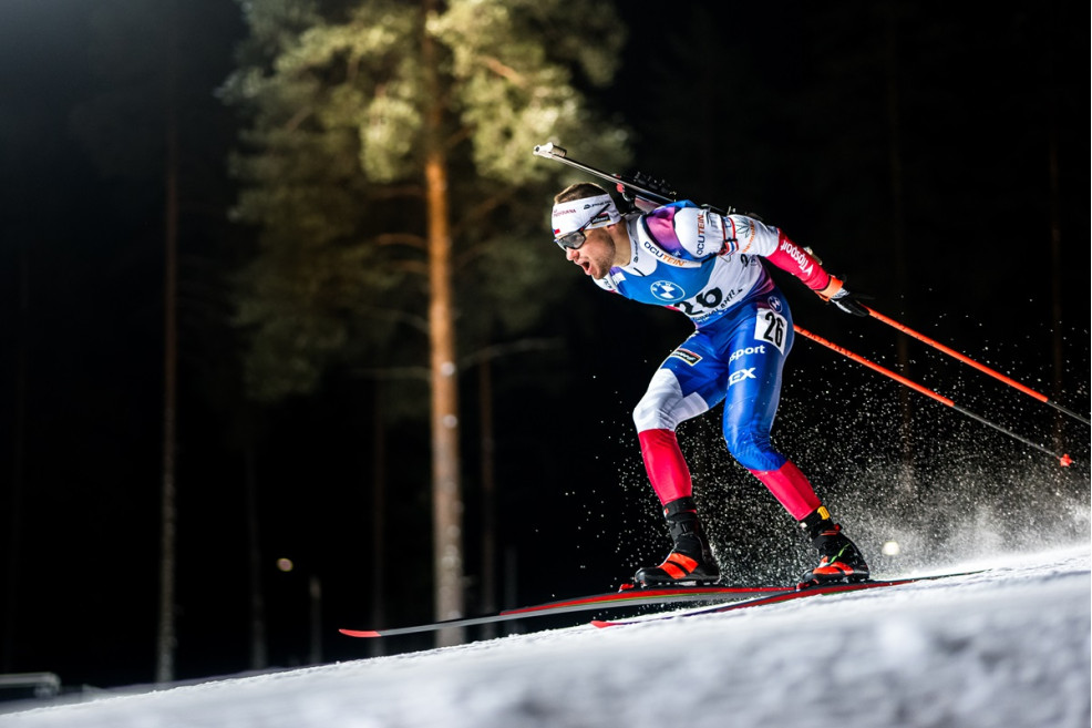 Michal Krčmář, sprint mužů na SP v Kontiolahti 2024